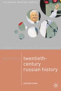 Mastering Twentieth-Century Russian History_cover