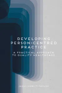 Developing Person-Centred Practice_cover