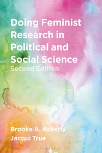 Doing Feminist Research in Political and Social Science_cover