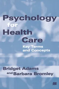Psychology for Health Care_cover