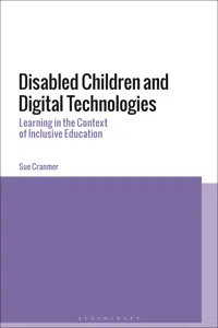 Disabled Children and Digital Technologies_cover
