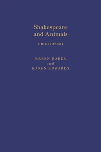 Shakespeare and Animals_cover