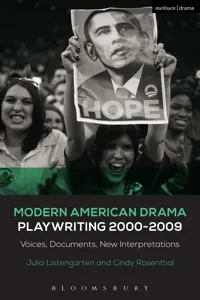 Modern American Drama: Playwriting 2000-2009_cover