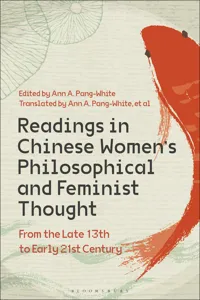 Readings in Chinese Women's Philosophical and Feminist Thought_cover