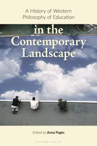 A History of Western Philosophy of Education in the Contemporary Landscape_cover