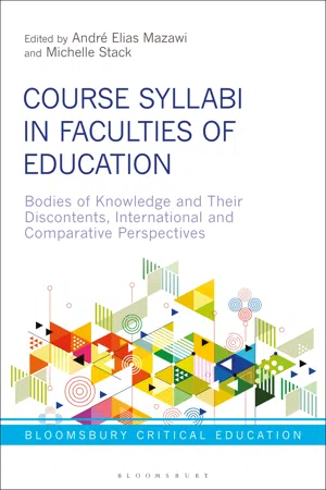 Course Syllabi in Faculties of Education