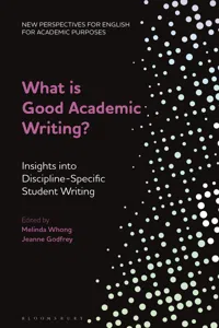 What is Good Academic Writing?_cover