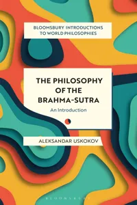 The Philosophy of the Brahma-sutra_cover