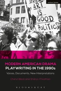 Modern American Drama: Playwriting in the 1990s_cover