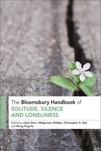 The Bloomsbury Handbook of Solitude, Silence and Loneliness_cover