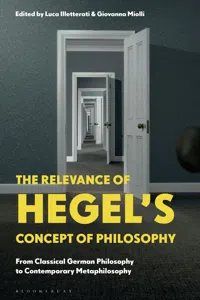 The Relevance of Hegel's Concept of Philosophy_cover