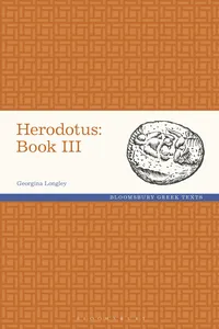 Herodotus: Book III_cover