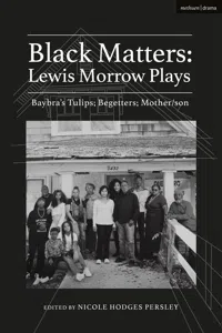 Black Matters: Lewis Morrow Plays_cover