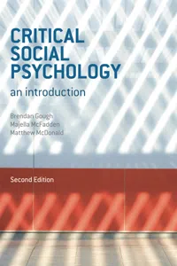 Critical Social Psychology_cover