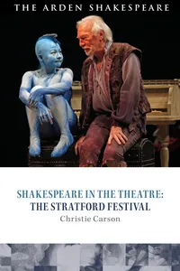 Shakespeare in the Theatre: The Stratford Festival_cover