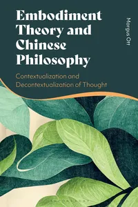 Embodiment Theory and Chinese Philosophy_cover