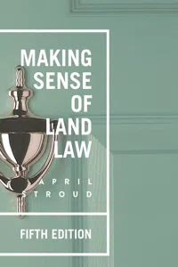 Making Sense of Land Law_cover