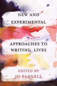 New and Experimental Approaches to Writing Lives_cover