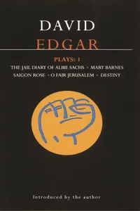Edgar Plays: 1_cover