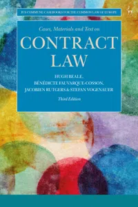 Cases, Materials and Text on Contract Law_cover