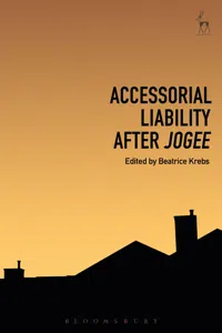 Accessorial Liability after Jogee_cover