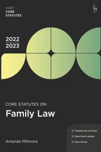 Core Statutes on Family Law 2022-23_cover