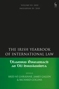 The Irish Yearbook of International Law, Volume 15, 2020_cover
