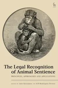The Legal Recognition of Animal Sentience_cover