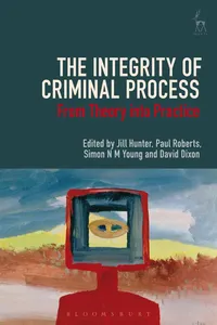 The Integrity of Criminal Process_cover