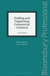 Drafting and Negotiating Commercial Contracts_cover