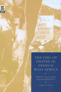 The End of Empire in French West Africa_cover