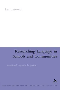 Researching Language in Schools and Communities_cover