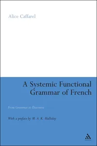 A Systemic Functional Grammar of French_cover