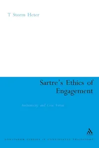 Sartre's Ethics of Engagement_cover