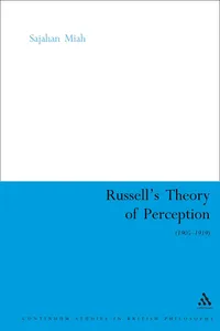 Russell's Theory of Perception_cover