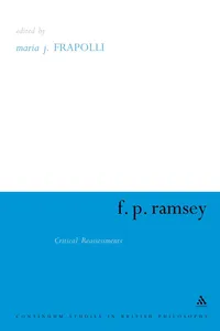 F. P. Ramsey_cover