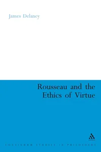 Rousseau and the Ethics of Virtue_cover