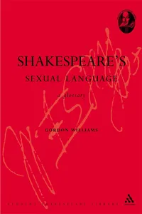 Shakespeare's Sexual Language_cover