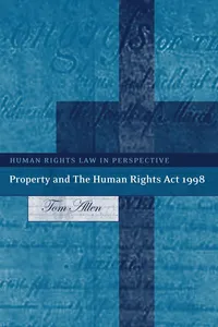 Property and The Human Rights Act 1998_cover