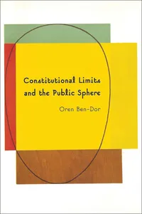 Constitutional Limits and the Public Sphere_cover