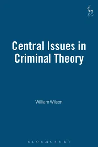 Central Issues in Criminal Theory_cover