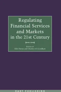 Regulating Financial Services and Markets in the 21st Century_cover