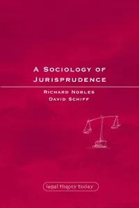 A Sociology of Jurisprudence_cover