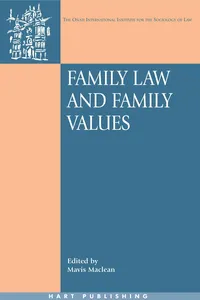 Family Law and Family Values_cover