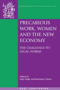 Precarious Work, Women, and the New Economy_cover