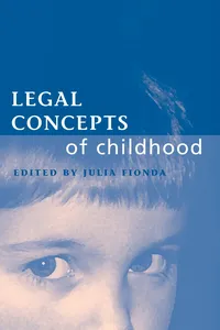 Legal Concepts of Childhood_cover