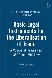 Basic Legal Instruments for the Liberalisation of Trade_cover