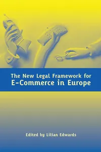The New Legal Framework for E-Commerce in Europe_cover