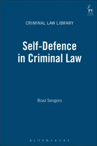 Self-Defence in Criminal Law_cover