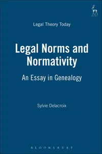 Legal Norms and Normativity_cover